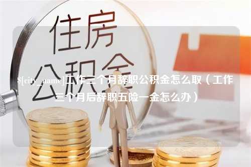 大理工作三个月辞职公积金怎么取（工作三个月后辞职五险一金怎么办）